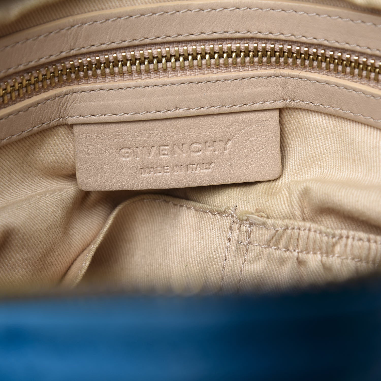 Givenchy Tumbled Sheepskin Medium Pandora Light Blue 7 of 12