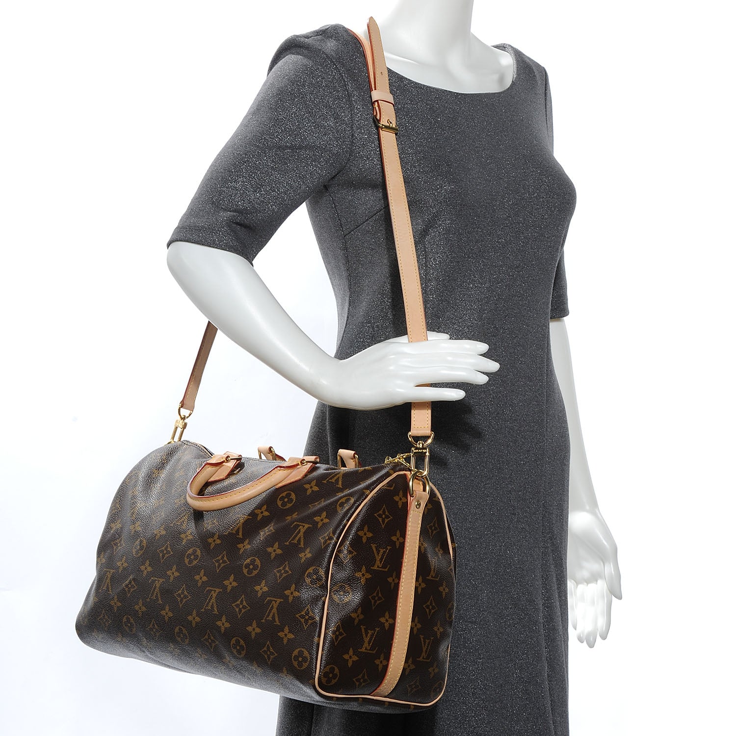 Louis Vuitton Monogram Speedy Bandouliere 35 2 of 7