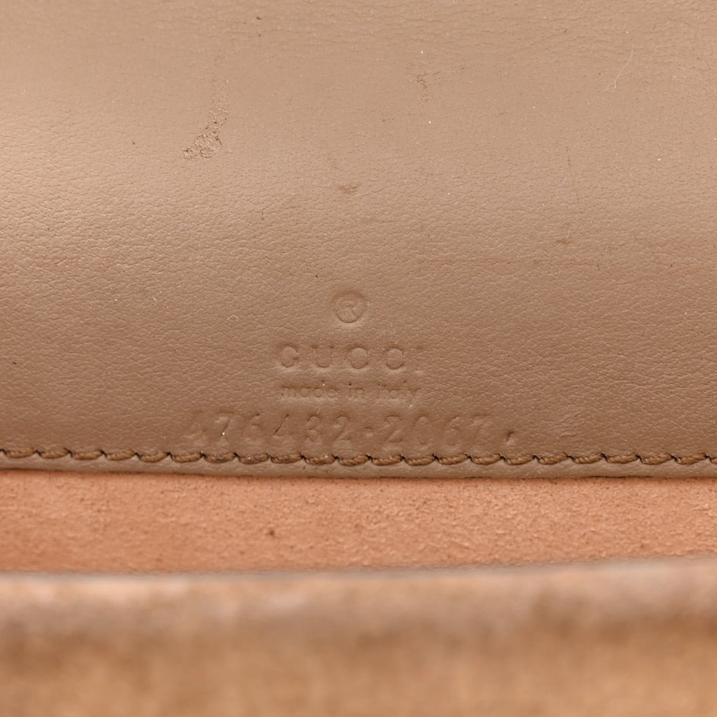GG Supreme Monogram Super Mini Dionysus Shoulder Bag Taupe