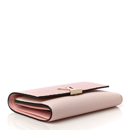Louis Vuitton Taurillon Capucines Compact Wallet Rose 4 of 11
