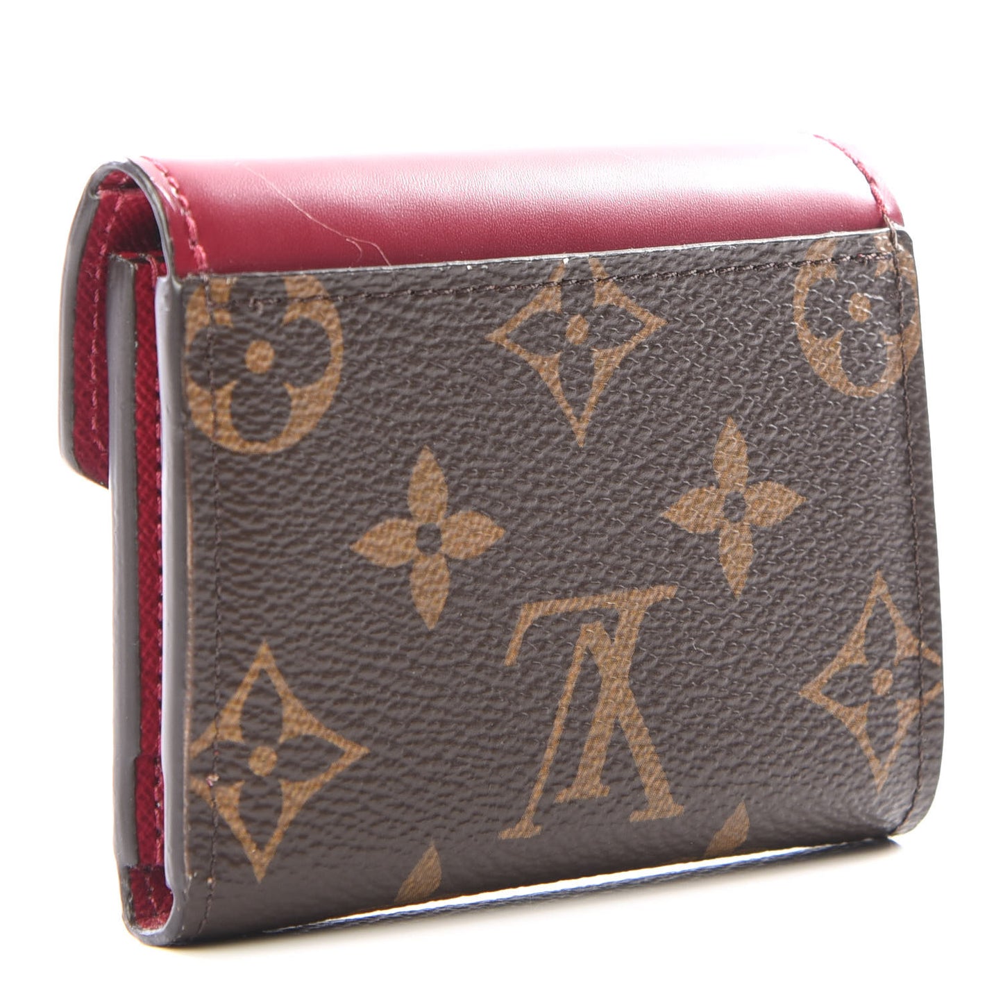 Monogram Zoe Wallet Fuchsia