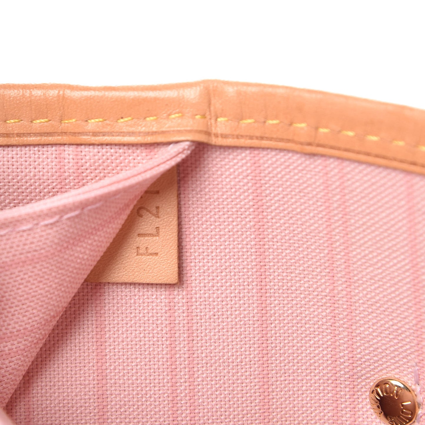 Damier Azur Neo Neverfull MM Rose Ballerine