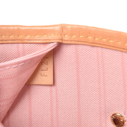 Louis Vuitton Damier Azur Neo Neverfull MM Rose Ballerine 8 of 12