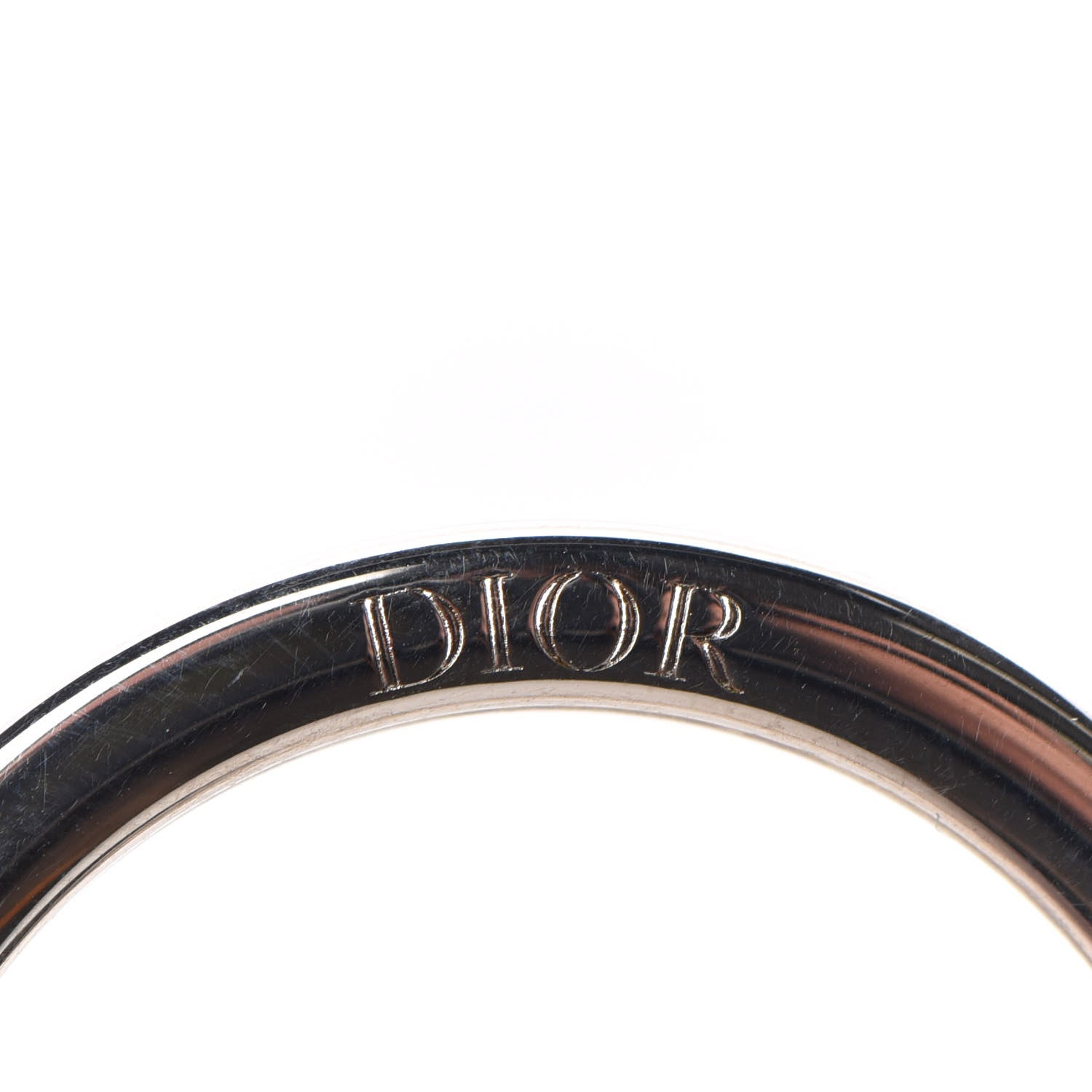 Christian Dior Metal Logo Key Ring 3 of 3
