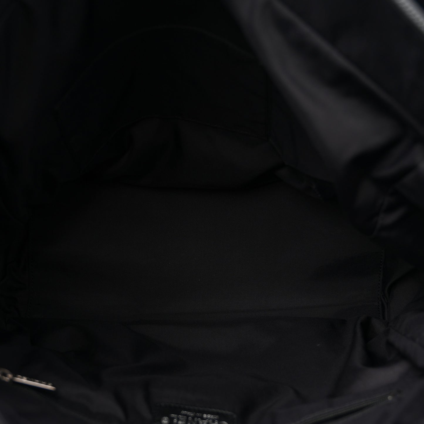 Coated Canvas Quilted Large Paris Biarritz Tote Black