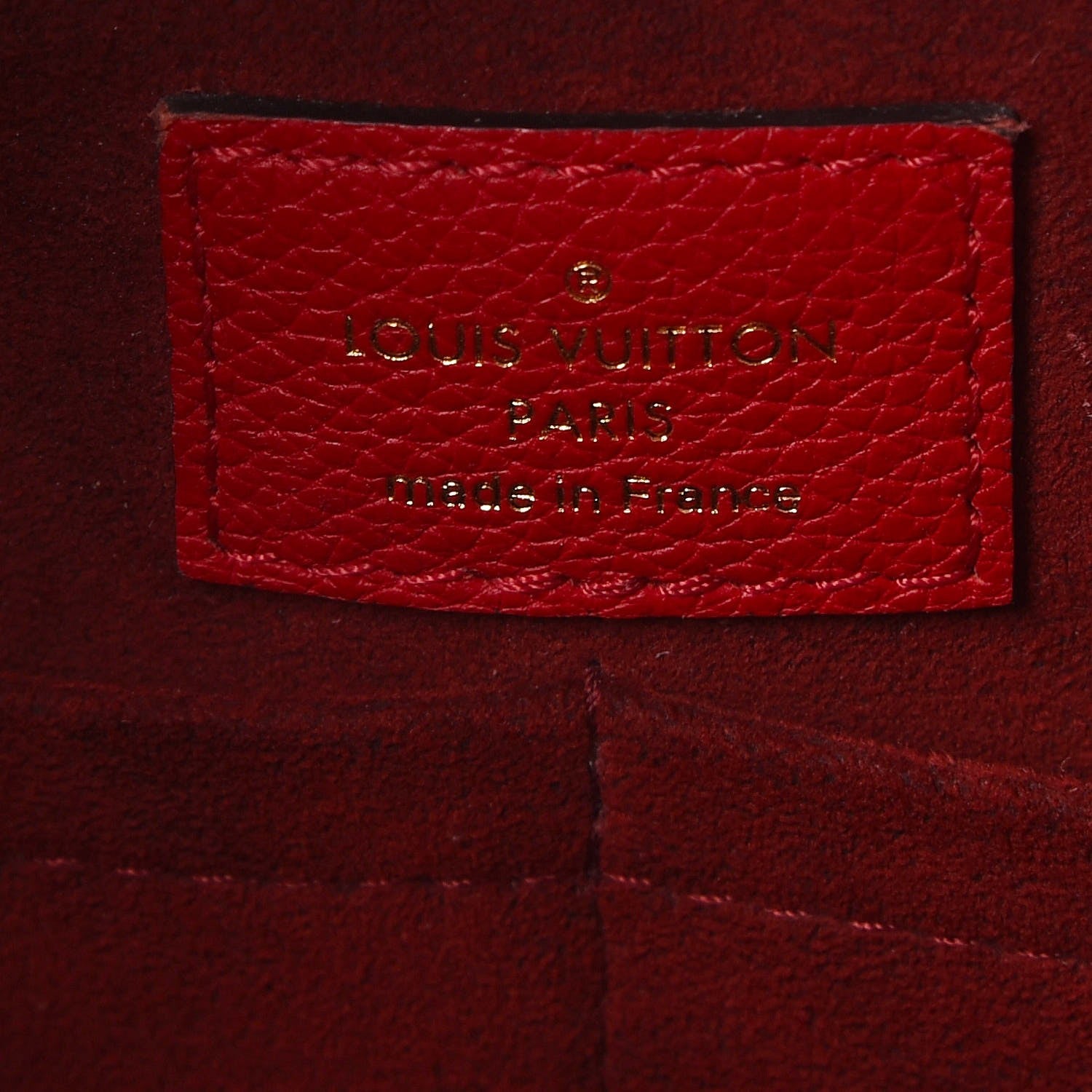 Louis Vuitton Calfskin Monogram Kimono Tote Cherry 6 of 14