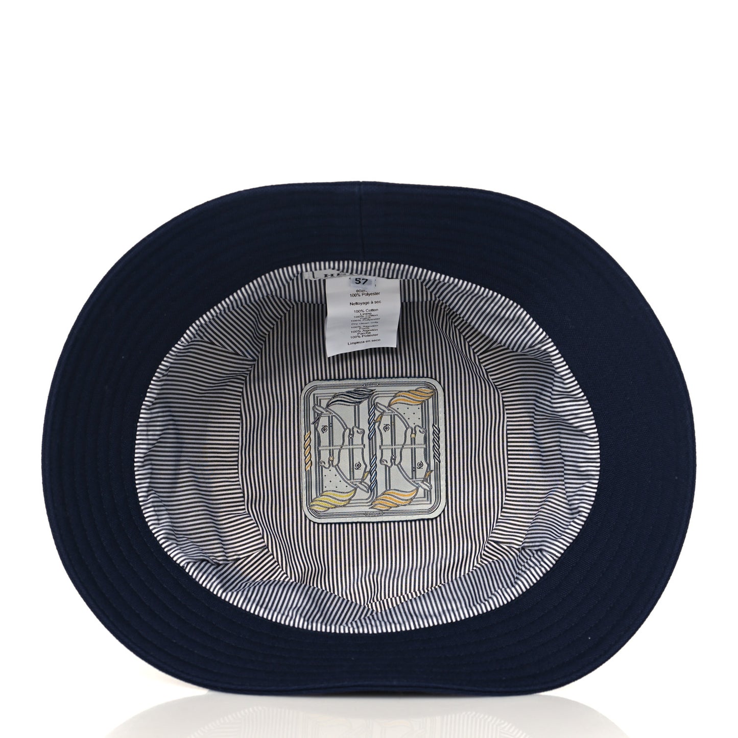Cotton Canvas Eden Bucket Hat 57 Marine
