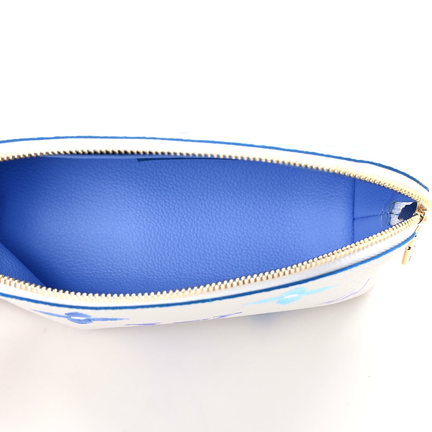 Monogram Giant By The Pool Cosmetic Pouch PM Blue
