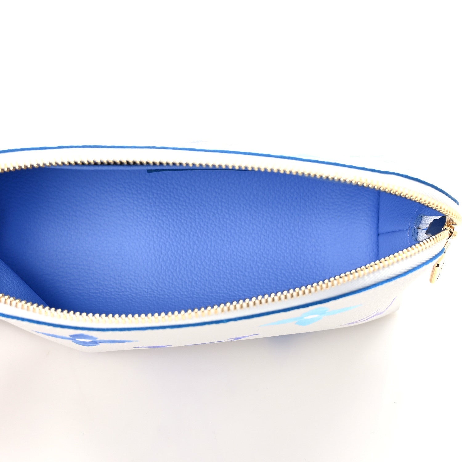 Louis Vuitton Monogram Giant By The Pool Cosmetic Pouch PM Blue 5 of 6