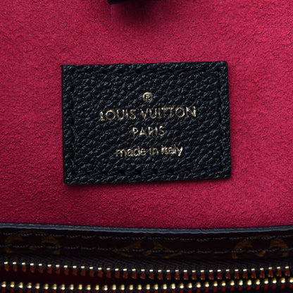 Louis Vuitton Calfskin Monogram Teddy Neverfull MM Black 7 of 10