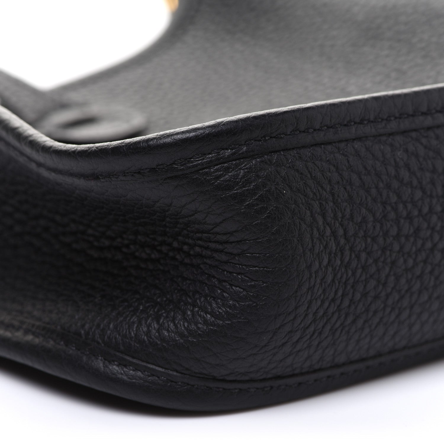 Hermes Taurillon Clemence Evelyne TPM Black 8 of 10