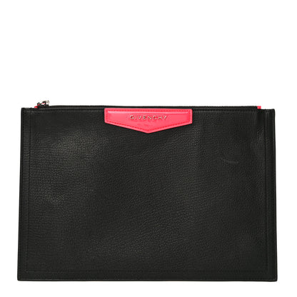 Givenchy Sugar Goatskin Medium Antigona Pouch Black 1 of 18