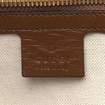 Gucci GG Supreme Monogram Fake/Not Large Retro Interlocking G Tote Bag Beige Brown Sugar 7 of 13