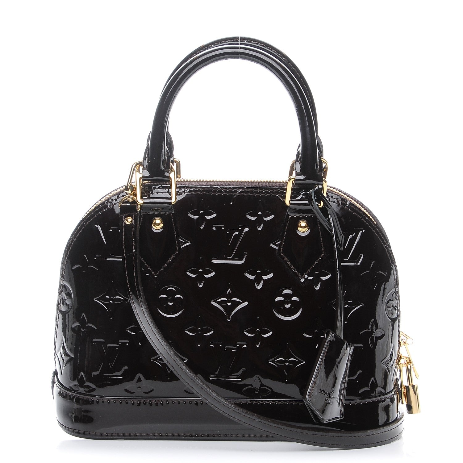 Louis Vuitton Vernis Alma BB Amarante 1 of 7