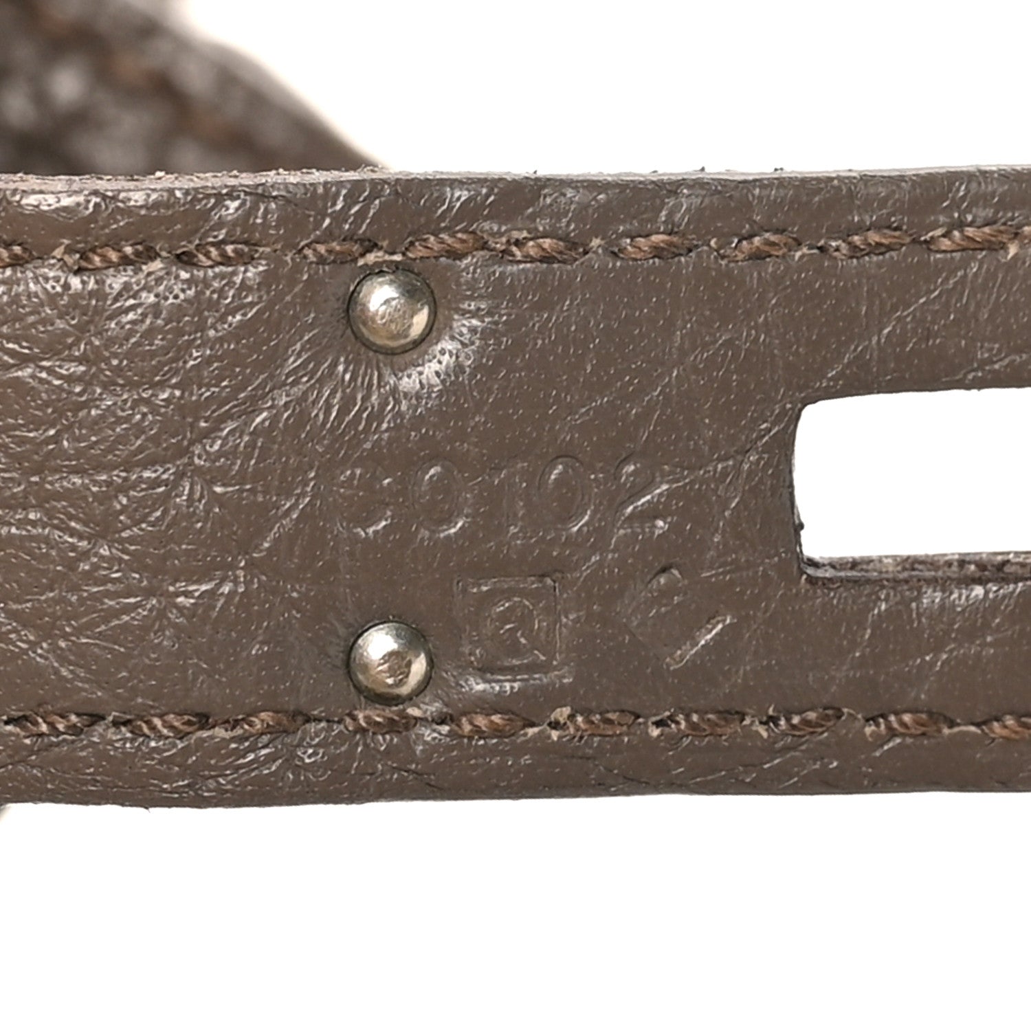 Hermes Togo Kelly Retourne 35 Etain 7 of 10