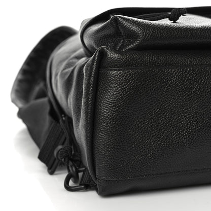 Balenciaga Grained Calfskin Small Explorer Backpack Black 7 of 7