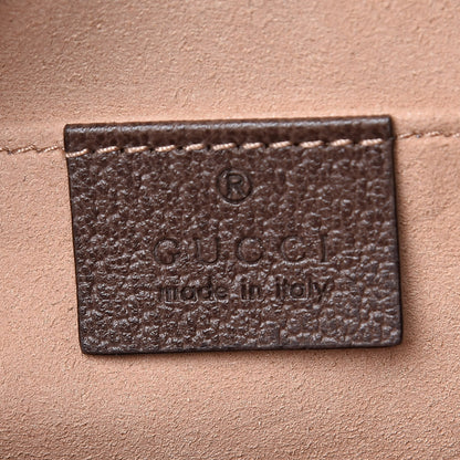 Gucci GG Supreme Monogram Web Mini Ophidia Shoulder Bag Brown 6 of 9