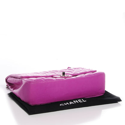 Chanel Lambskin Ladybug Medium Single Flap Fuchsia 3 of 7