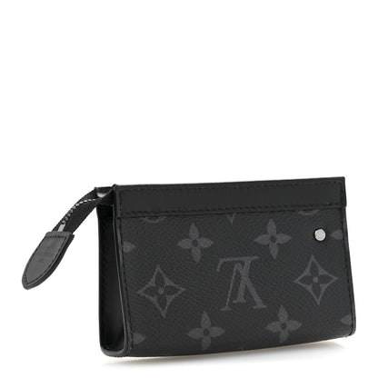 Louis Vuitton Monogram Eclipse Key Pouch Voyage 3 of 8