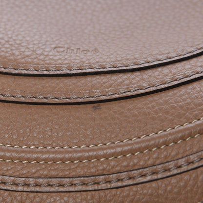 Chloe Calfskin Medium Marcie Round Crossbody Bag Nut 13 of 17