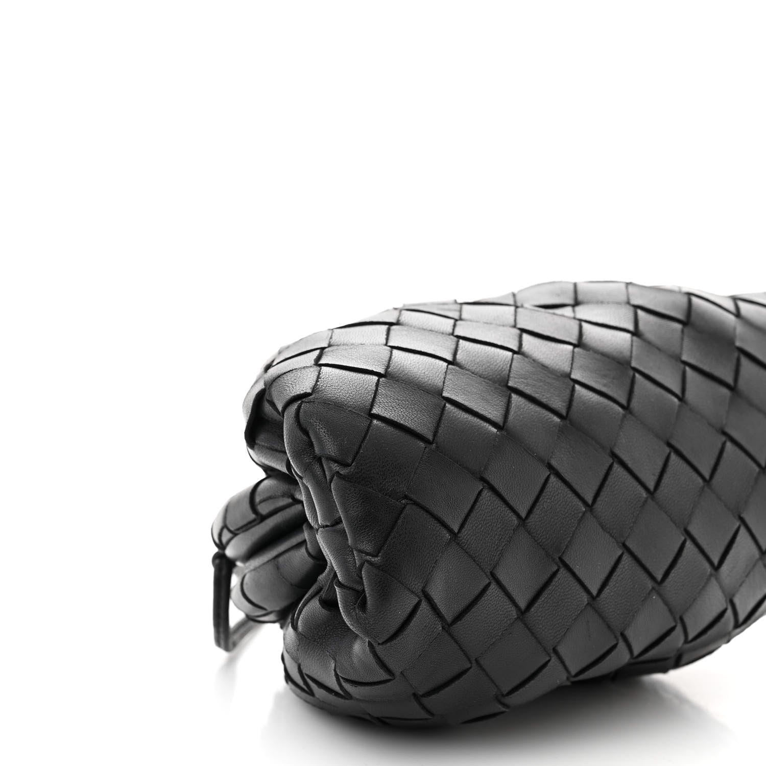 Bottega Veneta BOTTEGA VENETA Nappa Intrecciato The Mini Pouch Black 8 of 9