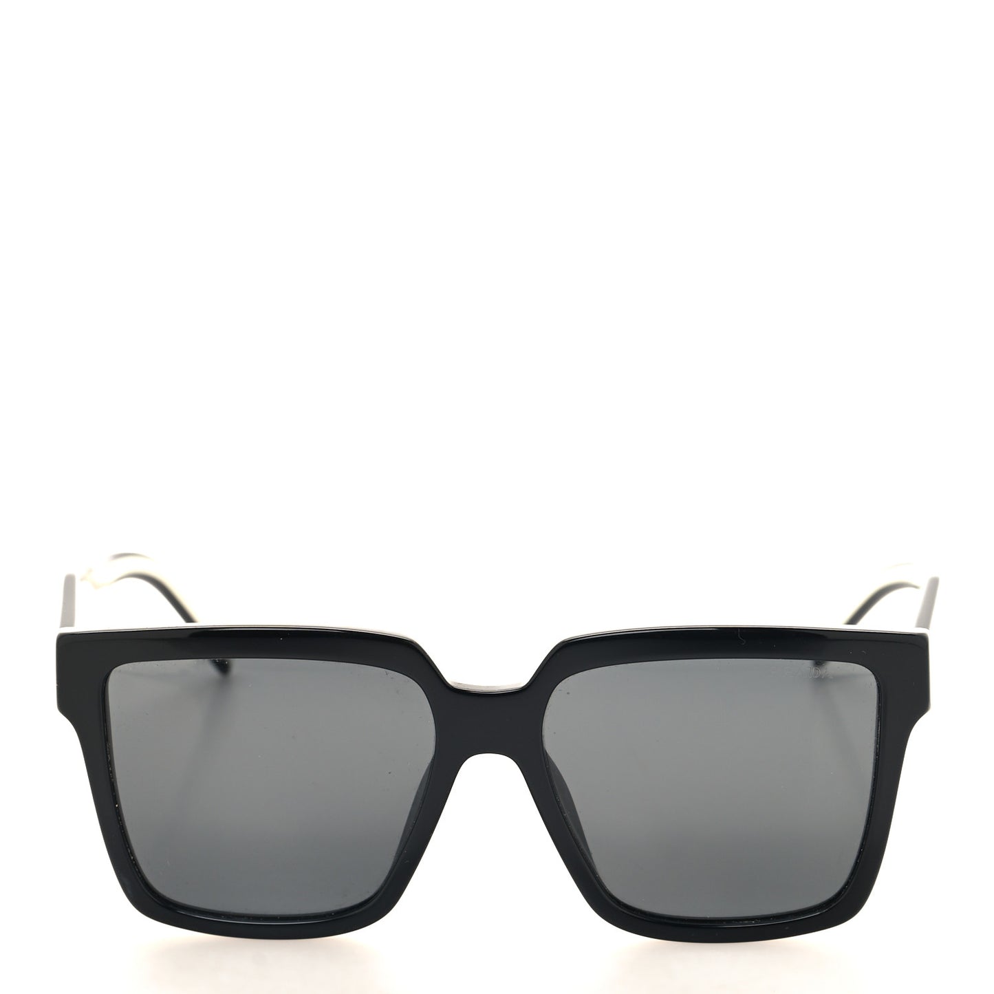 Acetate Square Sunglasses SPR 24Z Black White