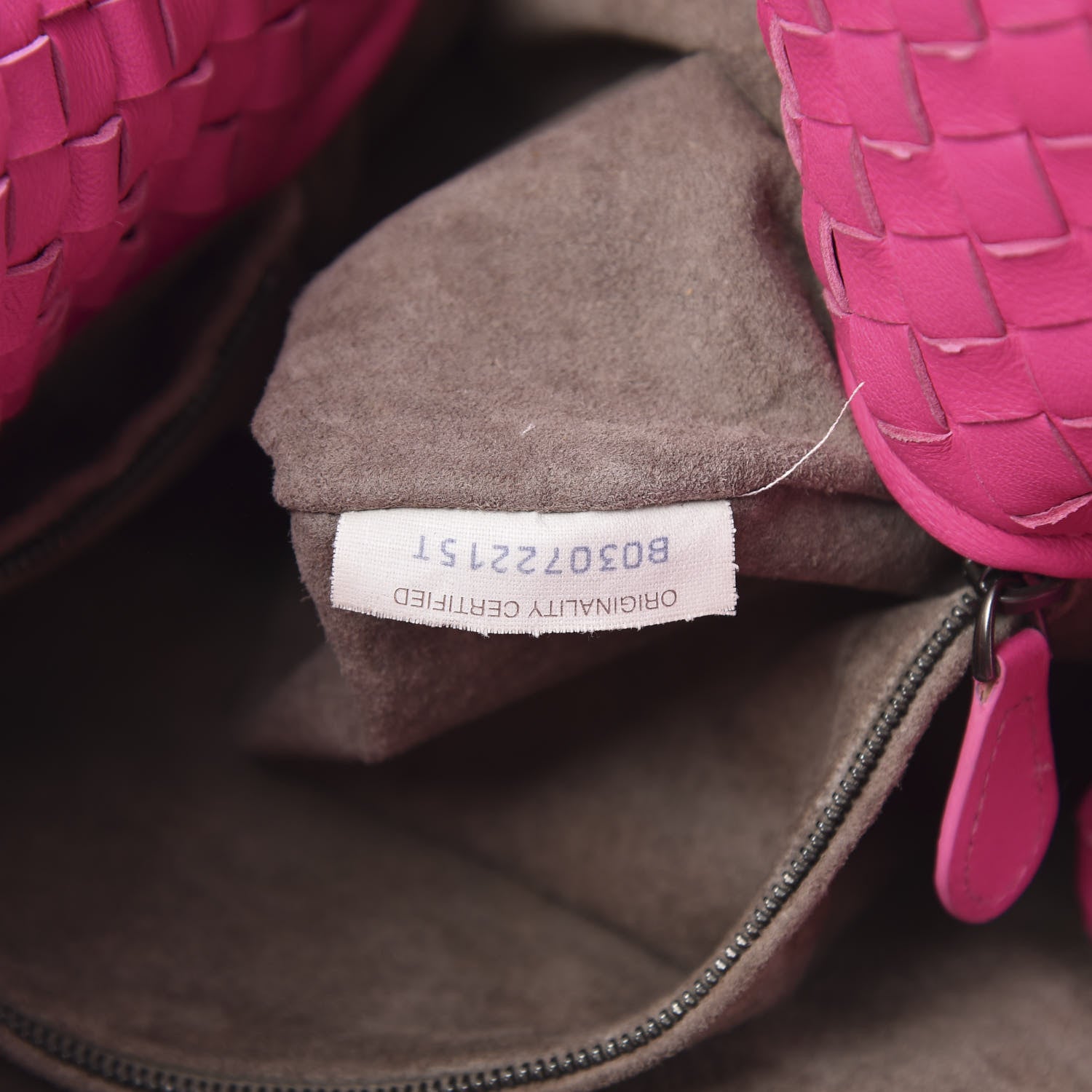 Bottega Veneta Nappa Intrecciato Large Seamless Tote Fuchsia 7 of 12