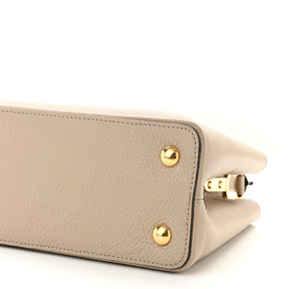 Louis Vuitton Taurillon Capucines MM Galet 8 of 8