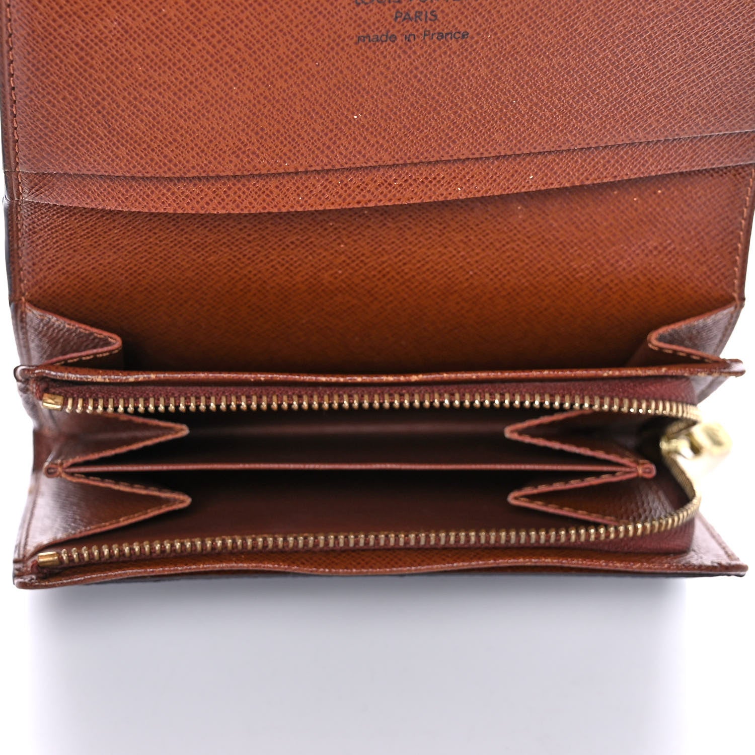 Louis Vuitton Monogram Porte-Monnaie Tresor Wallet 5 of 15