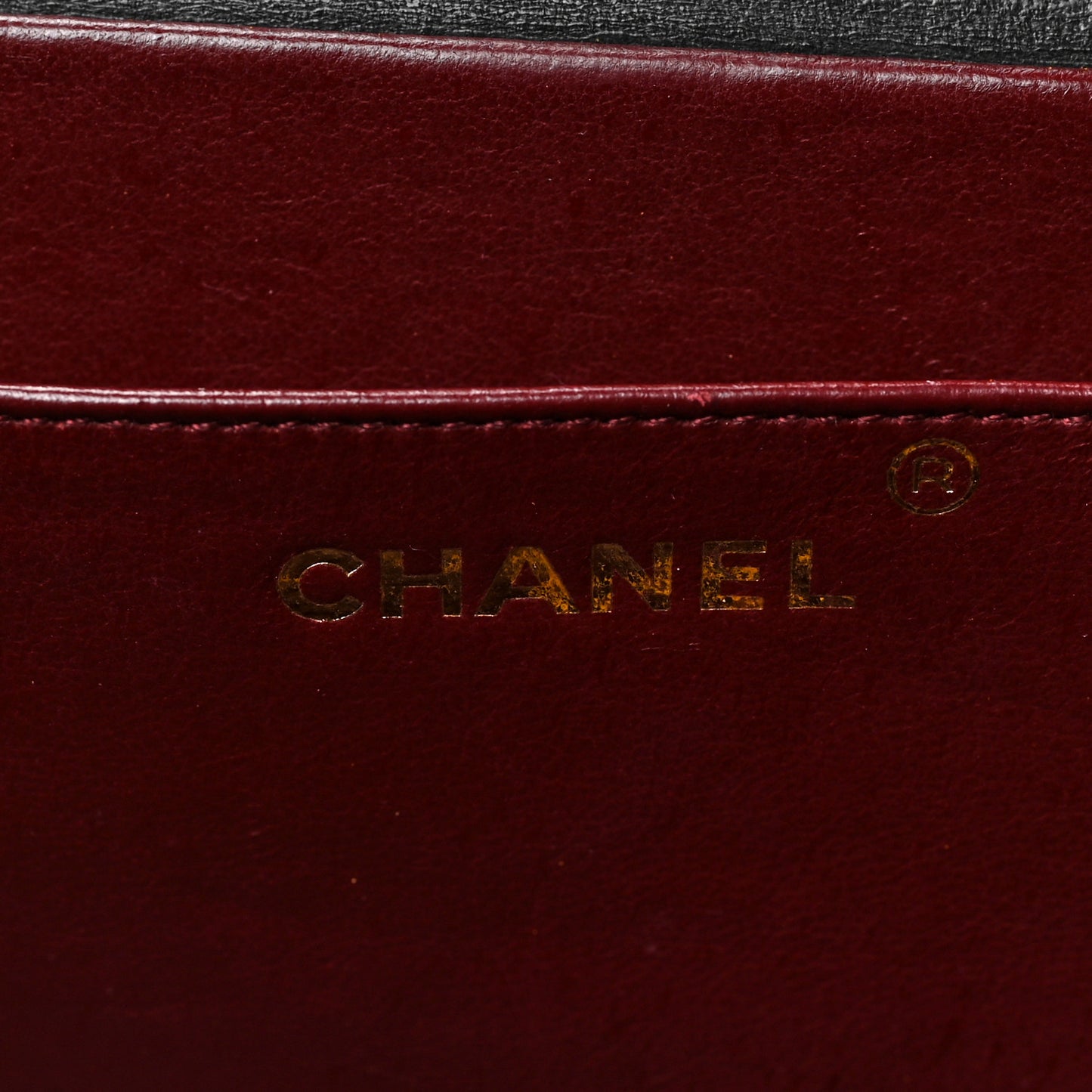 Lambskin CC Quilted Chain Top Handle Vanity Black