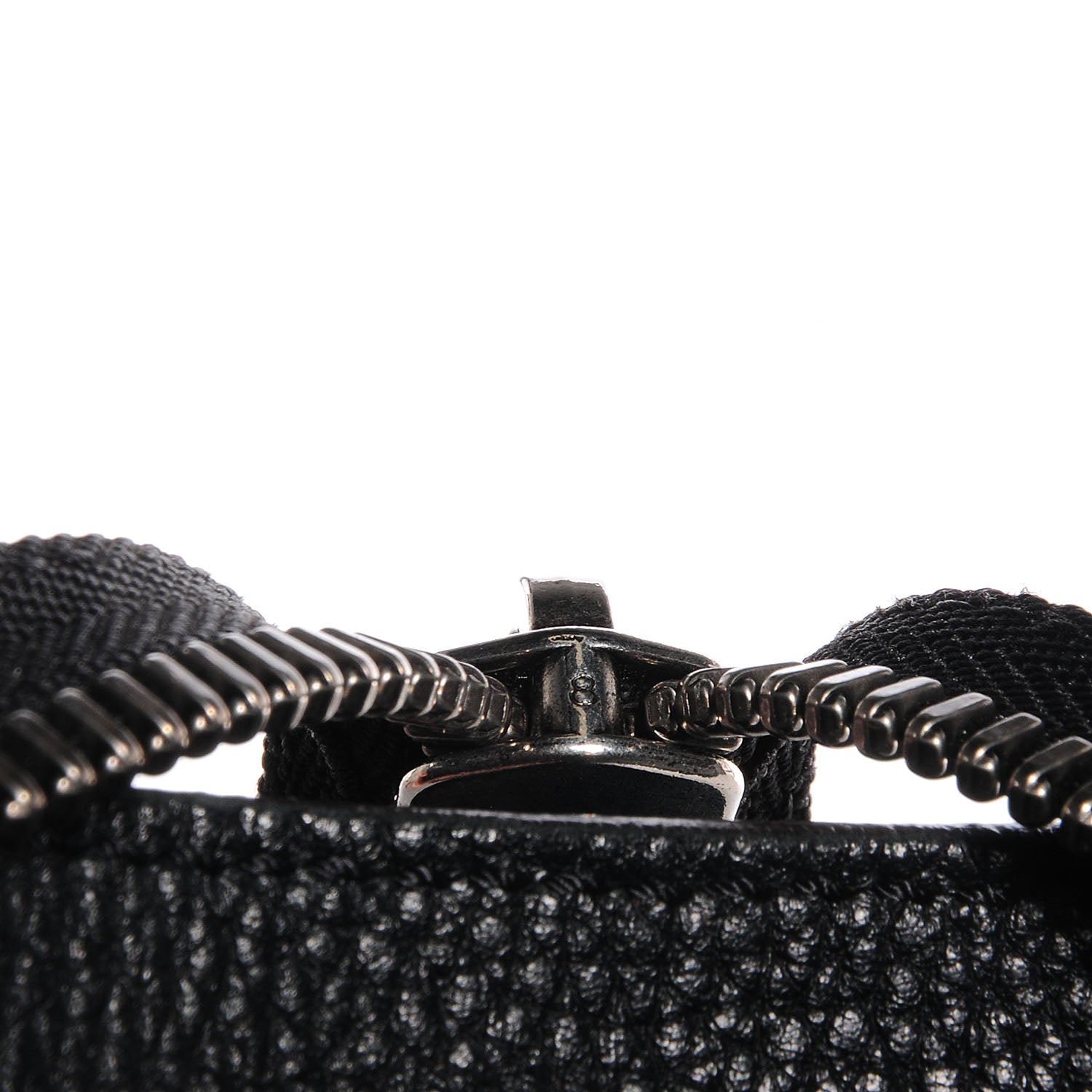 Celine Drummed Calfskin Mini Luggage Black 6 of 10