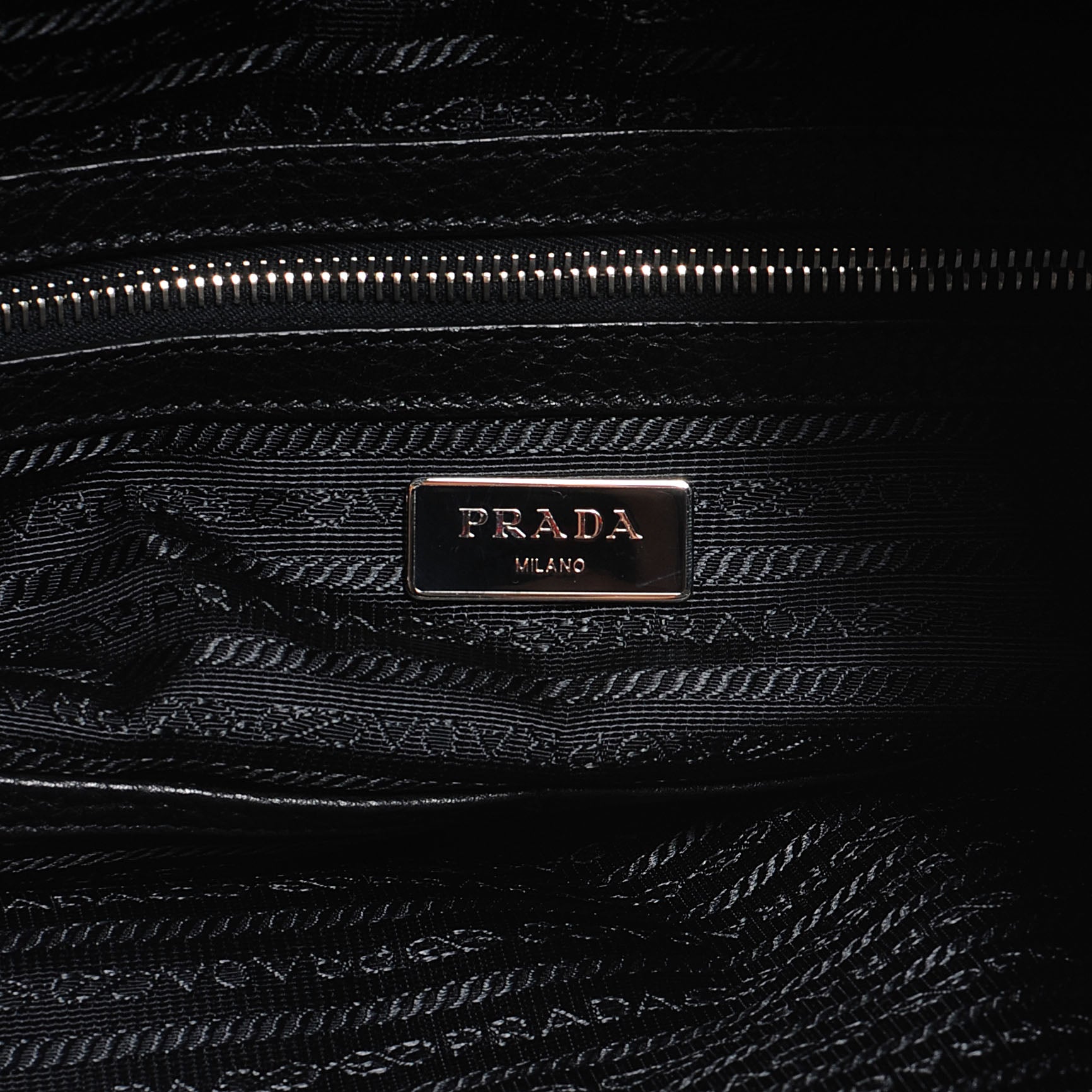 Prada Vitello Daino Hobo Nero Black 6 of 9