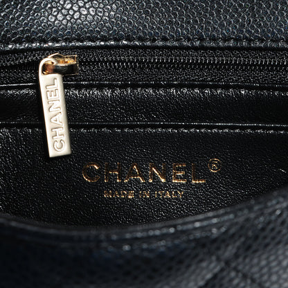 Chanel Caviar Mini Square Flap Black 8 of 10
