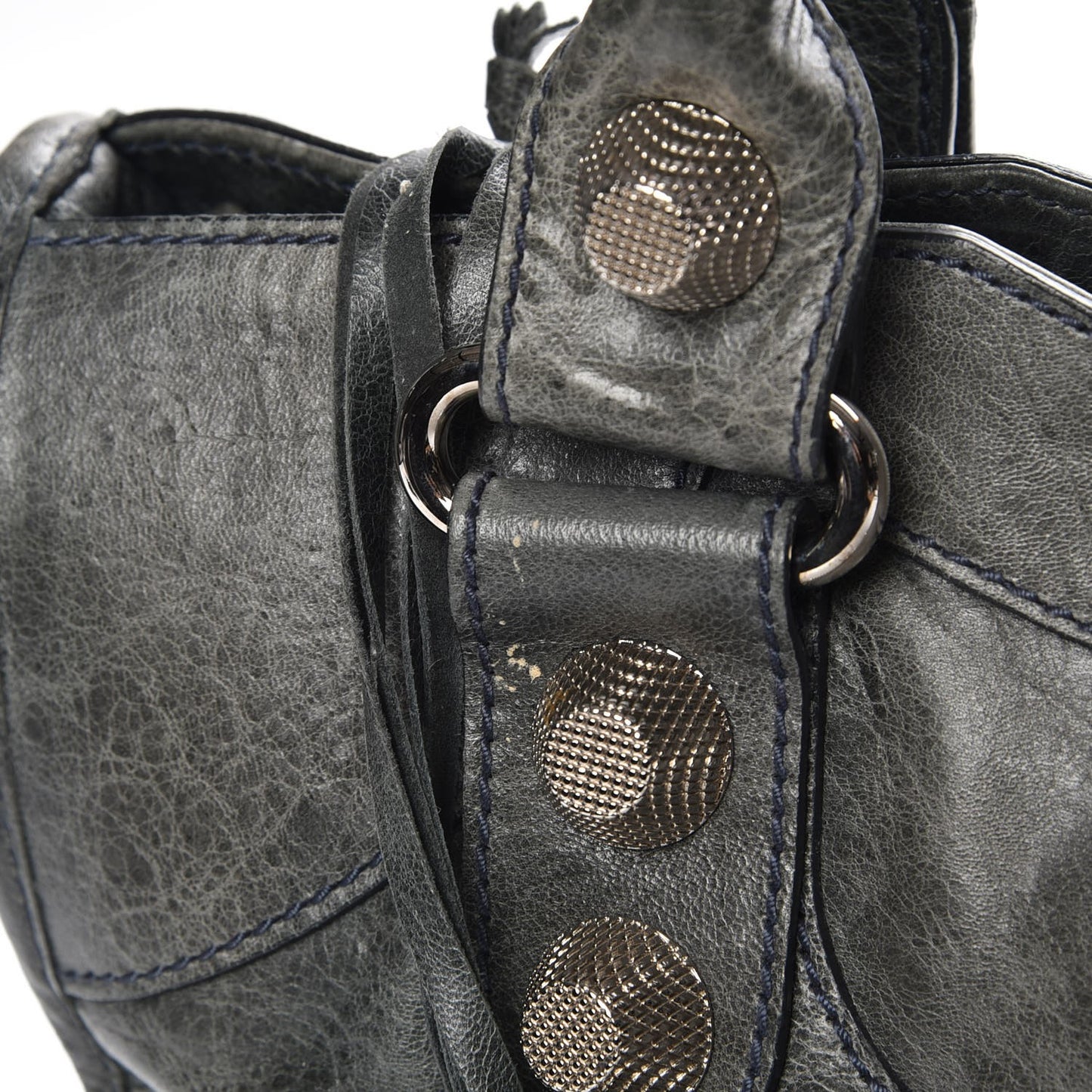 Agneau Giant 21 Silver Hardware City Anthracite