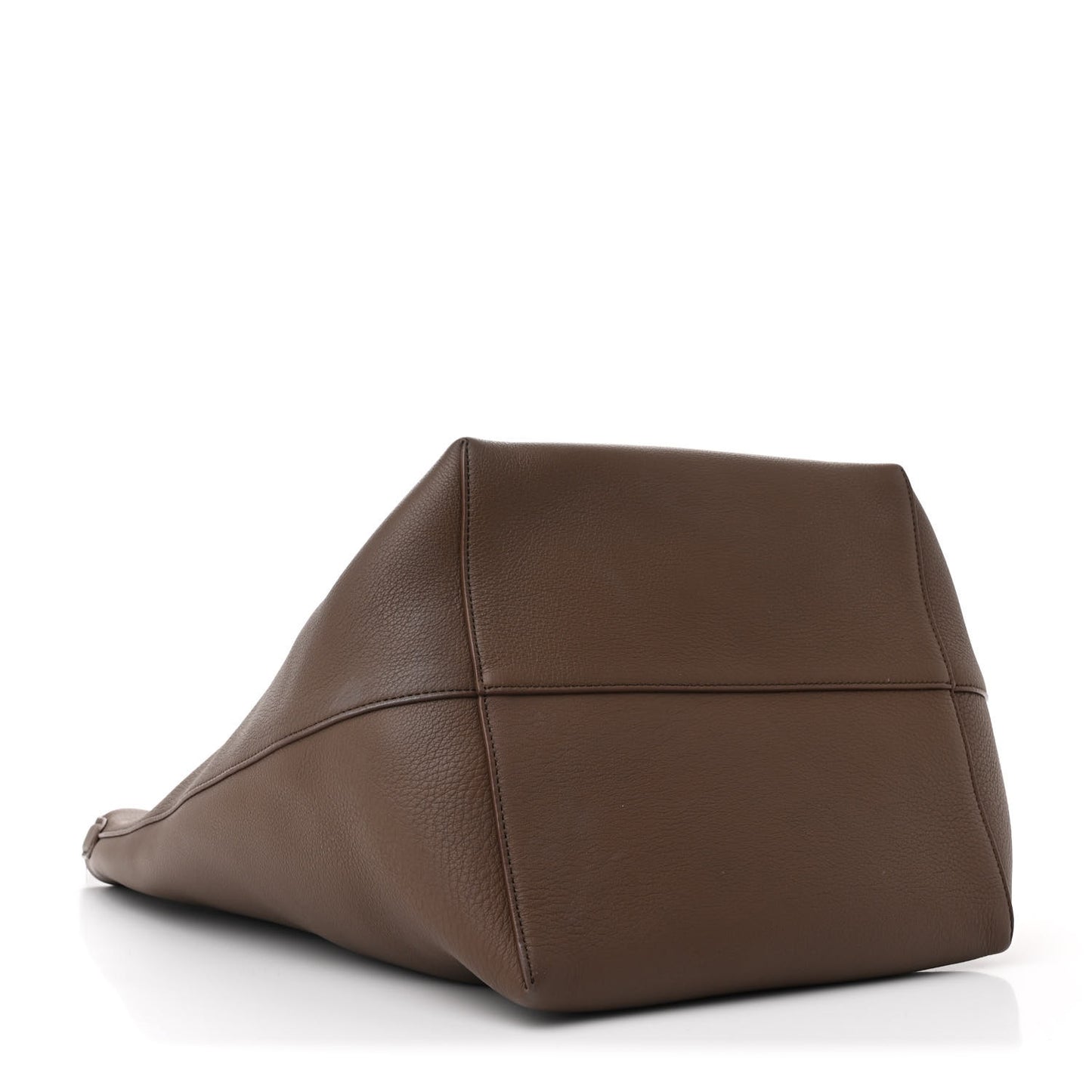 Grained Calfskin Large N/S Park Tote French Grey
