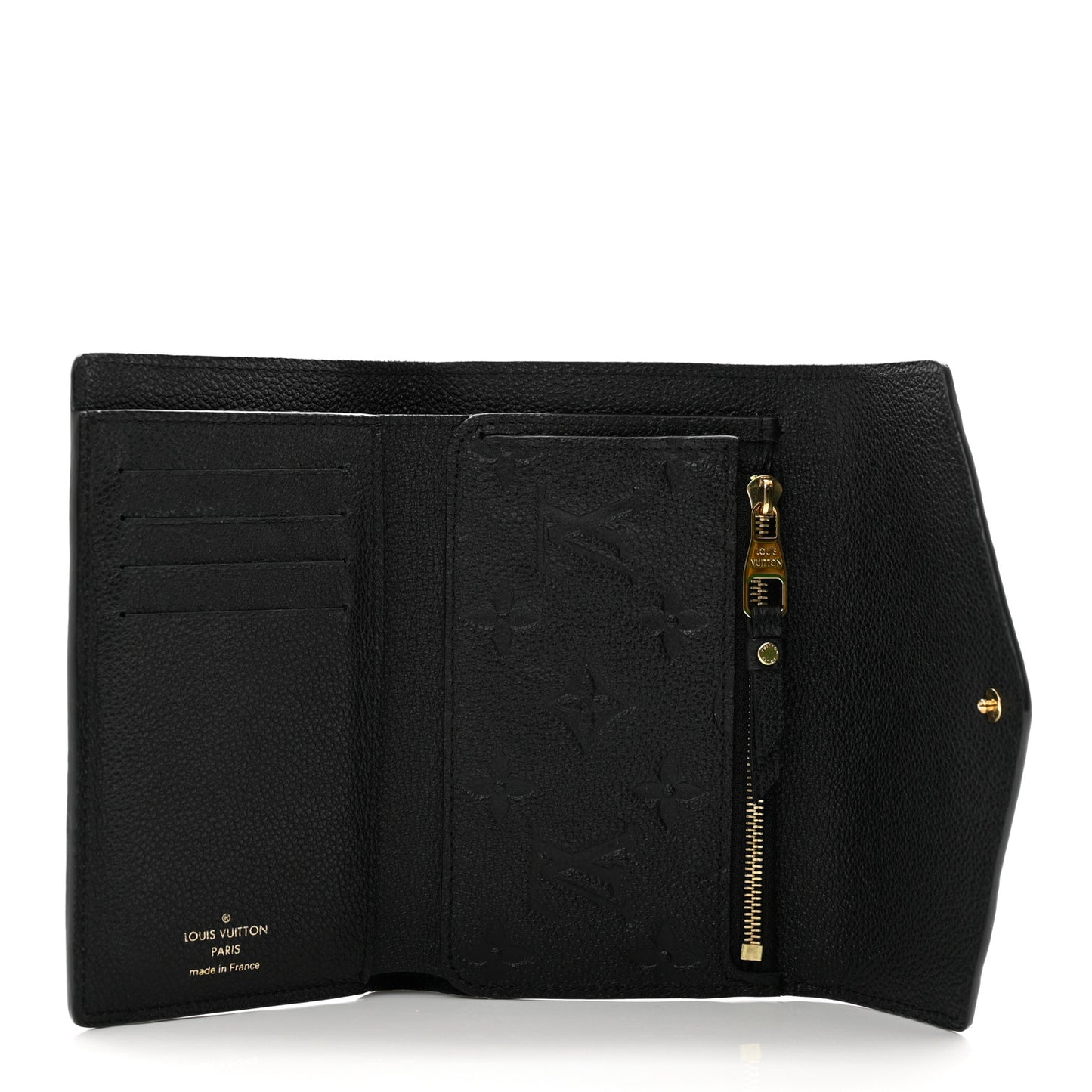 Empreinte Compact Curieuse Wallet Black