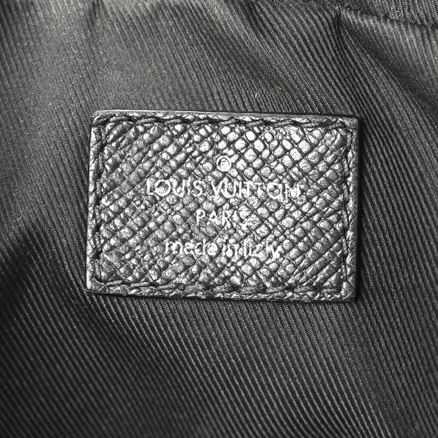 Taiga Monogram Outdoor Bumbag Black