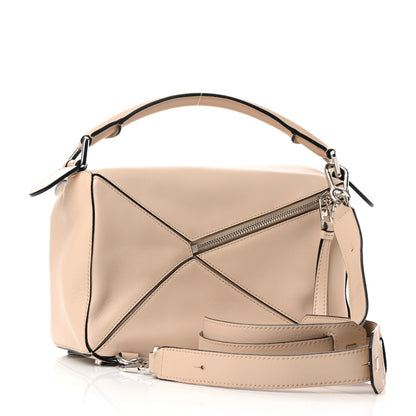 Loewe Calfskin Small Puzzle Bag Ash 2 of 10