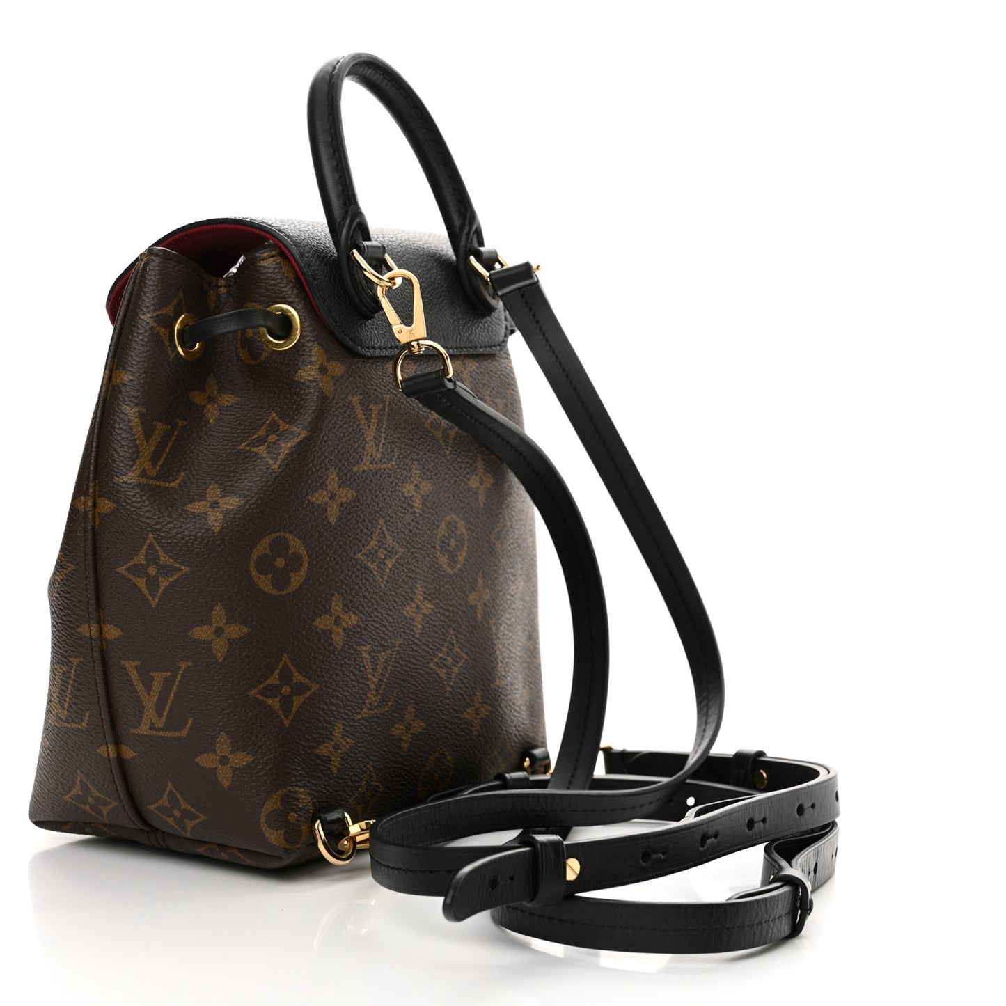 Monogram BB Montsouris NM Backpack Black