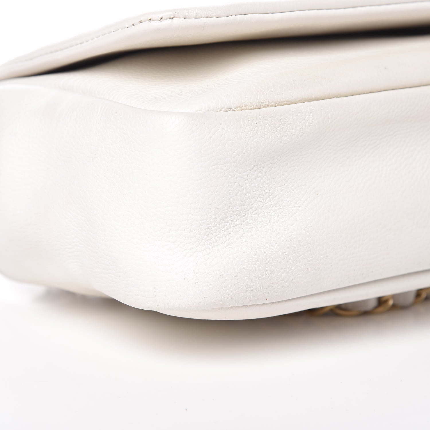 Chanel Calfskin Metal Mosaic Flap White 5 of 17