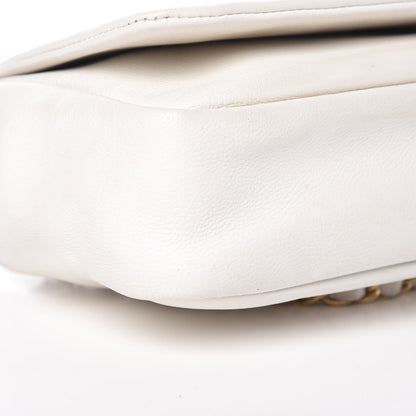 Chanel Calfskin Metal Mosaic Flap White 5 of 17