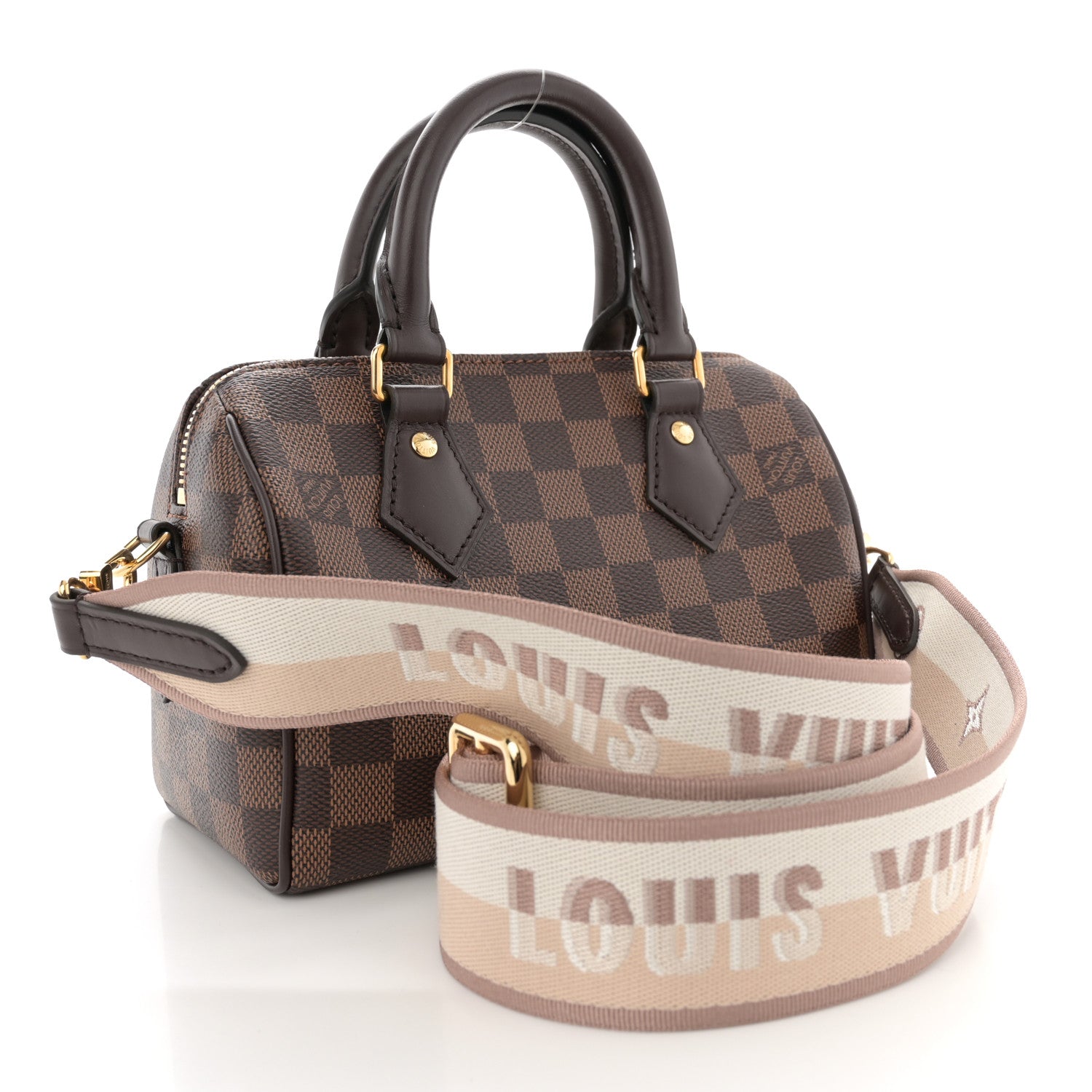 Louis Vuitton Damier Ebene Speedy Bandouliere 20 3 of 9