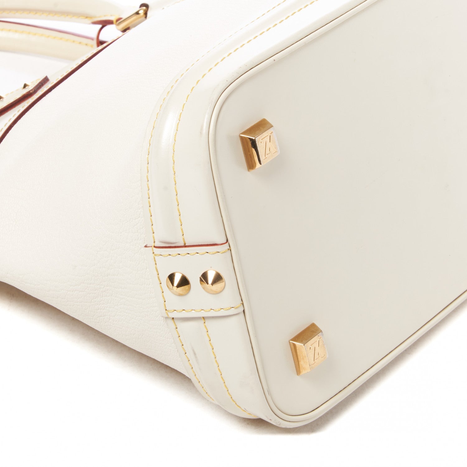 Louis Vuitton Suhali Lockit PM White 5 of 11