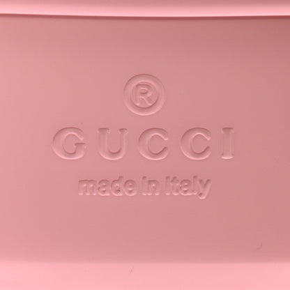 Gucci Rubber Mini Double G Womens Isla Dad Sandals 37 Wild Rose 6 of 11