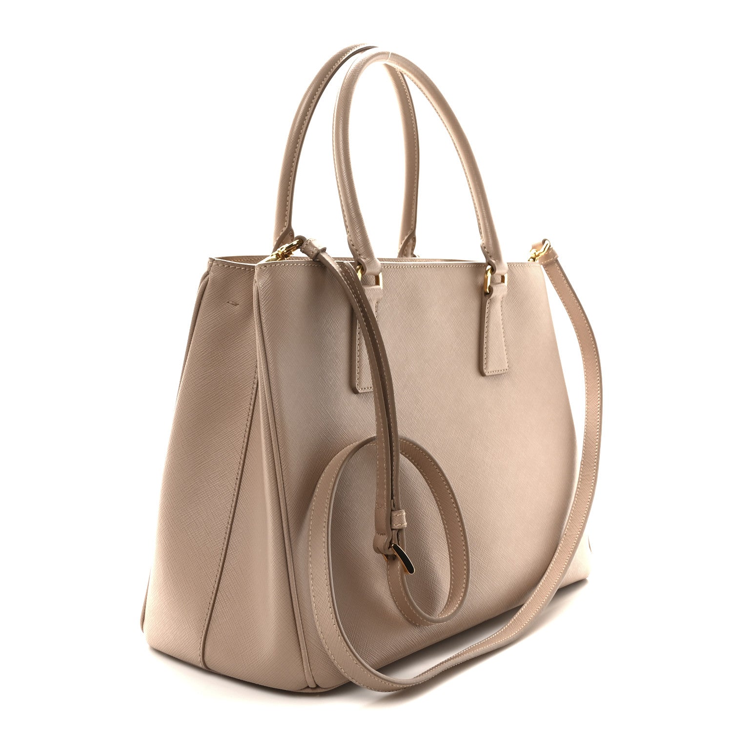 Prada Saffiano Lux Medium Tote Cammeo 3 of 9