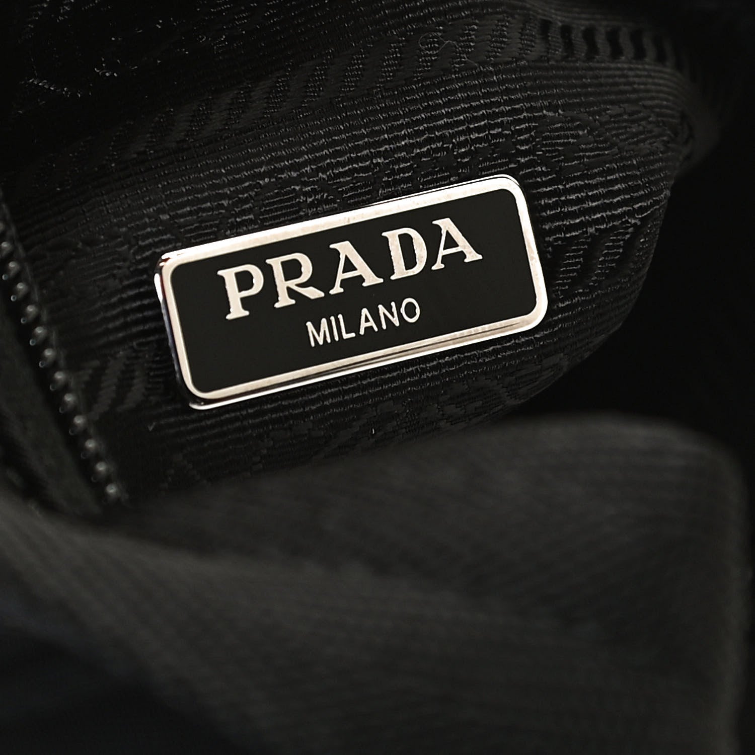 Prada Tessuto Nylon Mini Re-Edition 2000 Bag Black 6 of 12
