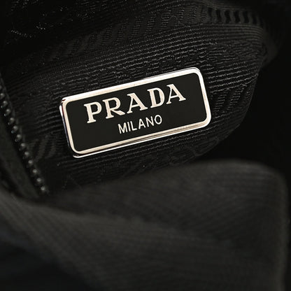 Prada Tessuto Nylon Mini Re-Edition 2000 Bag Black 6 of 12