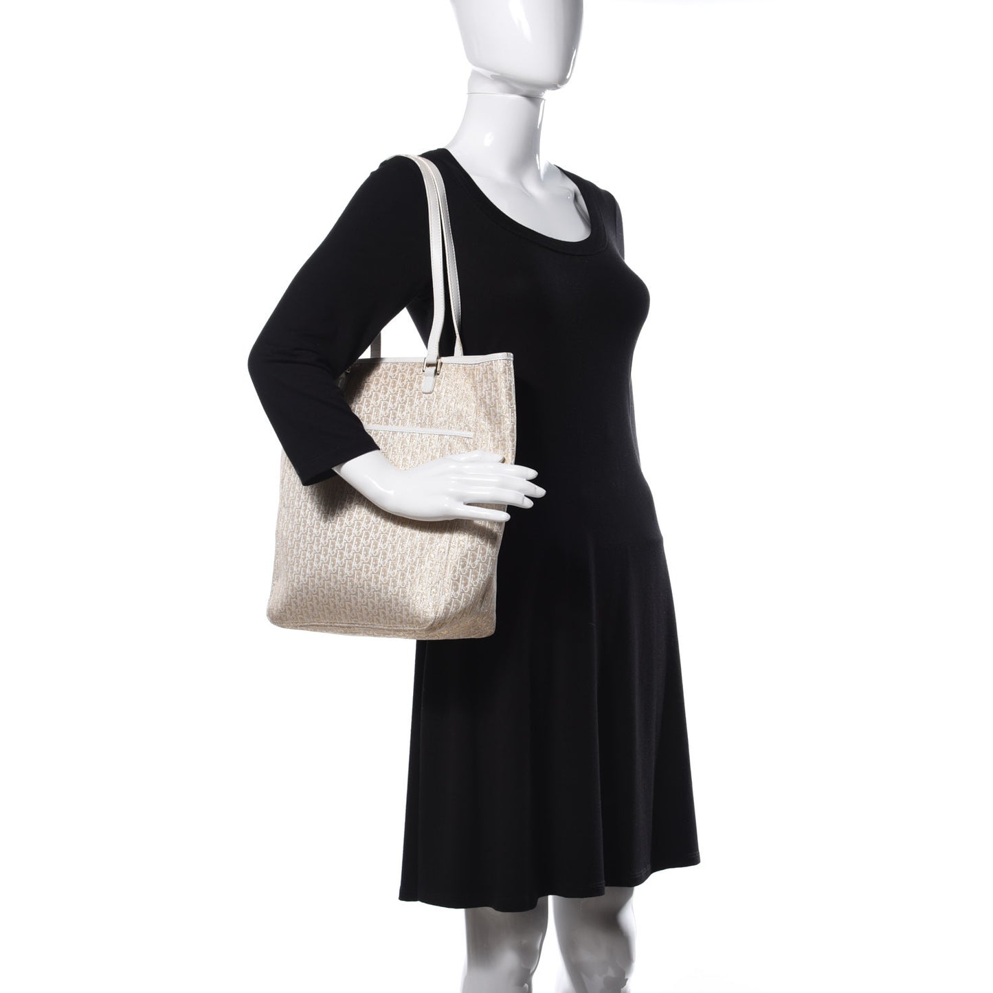 Monogram Tote White