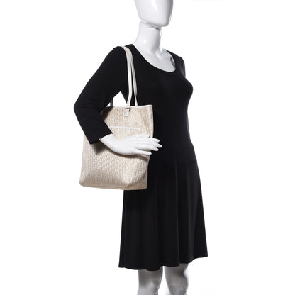 Christian Dior Monogram Tote White 2 of 12