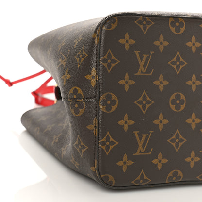 Louis Vuitton Monogram Neonoe MM Coquelicot 7 of 8